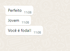 Depoimento de cliente sobre serviços de design e programação – Rafael Pinto – Avaliação 13
