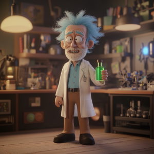 Rick Sanchez de Rick and Morty